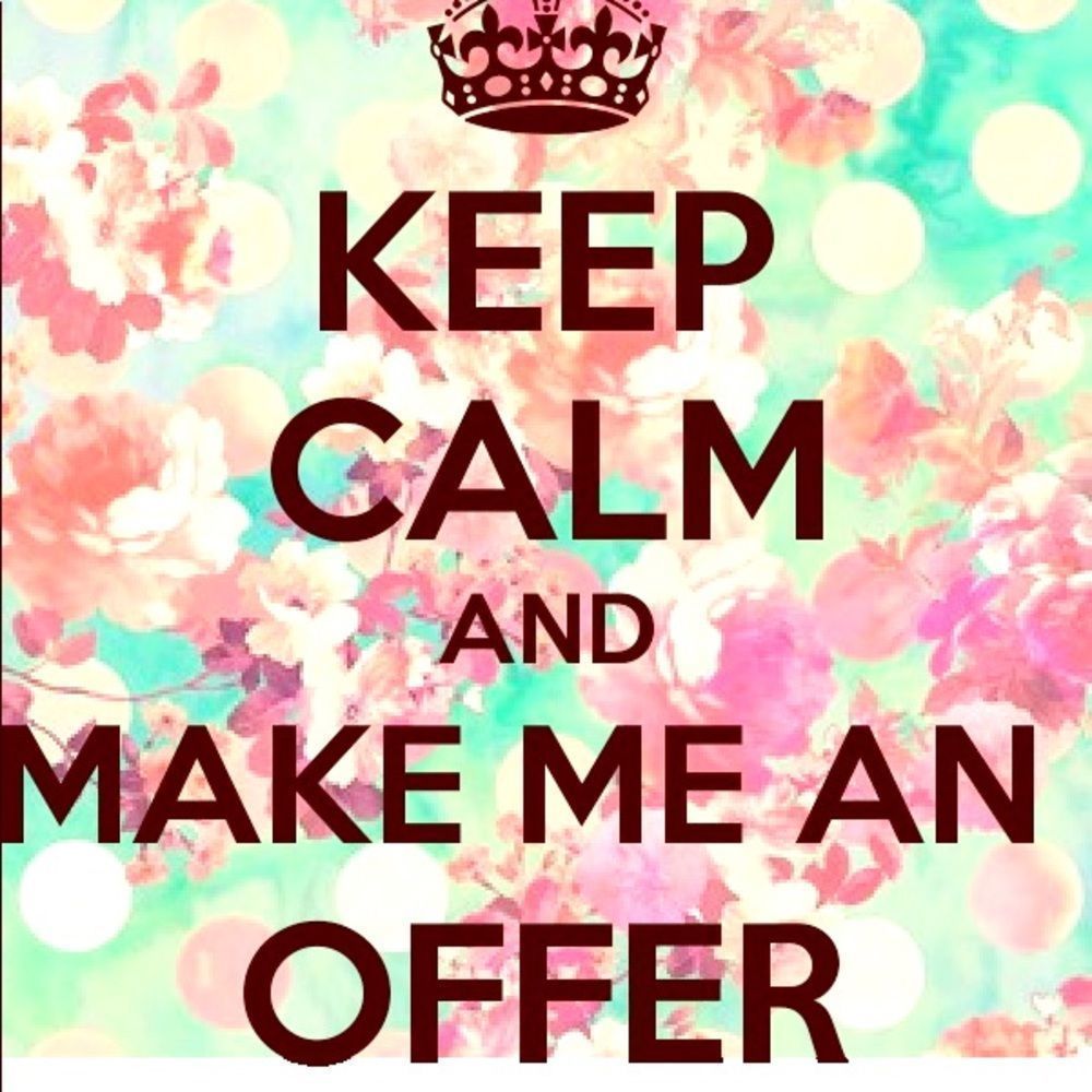 Make me an offer : )